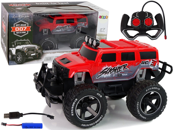 Auto Terenowe Cross-Country R/C 1:14 Czerwony