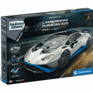Naukowa Zabawa Klocki Laboratorium Mechaniki Lamborghini Huracan STO Język Polski Clementoni 50917